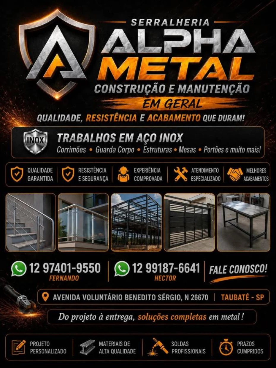 Foto 33:  — Serralheria Alpha Metal 